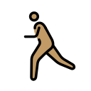 OpenMoji 13.1  🏃🏽  Person Running: Medium Skin Tone Emoji