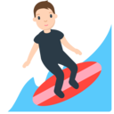 Mozilla (FxEmojis v1.7.9)  🏄  Person Surfing Emoji