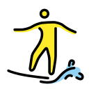 OpenMoji 13.1  🏄  Person Surfing Emoji