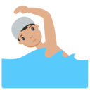 Mozilla (FxEmojis v1.7.9)  🏊  Person Swimming Emoji