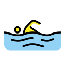 OpenMoji 13.1  🏊  Person Swimming Emoji