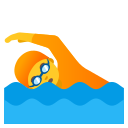 Google (Android 12L)  🏊  Person Swimming Emoji