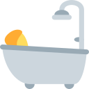 Twitter (Twemoji 14.0)  🛀  Person Taking Bath Emoji