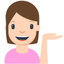 Mozilla (FxEmojis v1.7.9)  💁  Person Tipping Hand Emoji