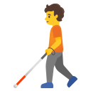 Google (Android 12L)  🧑‍🦯  Person With White Cane Emoji