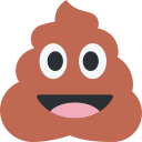 Twitter (Twemoji 14.0)  💩  Pile Of Poo Emoji