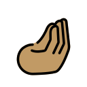 OpenMoji 13.1  🤌🏽  Pinched Fingers: Medium Skin Tone Emoji