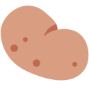 Twitter (Twemoji 14.0)  🥔  Potato Emoji