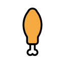 OpenMoji 13.1  🍗  Poultry Leg Emoji