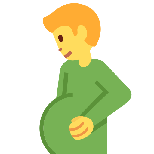 🫃 Pregnant Man Emoji Meaning & Symbolism | ️ Copy and 📋 Paste all 🫃 ...