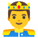 Google (Android 11.0)  🤴  Prince Emoji