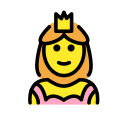 OpenMoji 13.1  👸  Princess Emoji