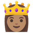Google (Android 12L)  👸🏽  Princess: Medium Skin Tone Emoji