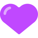 Mozilla (FxEmojis v1.7.9)  💜  Purple Heart Emoji