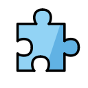 OpenMoji 13.1  🧩  Puzzle Piece Emoji