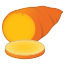 Google (Android 11.0)  🍠  Roasted Sweet Potato Emoji