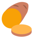 Mozilla (FxEmojis v1.7.9)  🍠  Roasted Sweet Potato Emoji