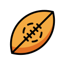 OpenMoji 13.1  🏉  Rugby Football Emoji