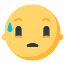 Mozilla (FxEmojis v1.7.9)  😥  Sad But Relieved Face Emoji