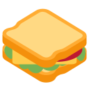 Twitter (Twemoji 14.0)  🥪  Sandwich Emoji