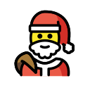 OpenMoji 13.1  🎅  Santa Claus Emoji