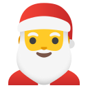 Google (Android 12L)  🎅  Santa Claus Emoji