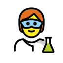 OpenMoji 13.1  🧑‍🔬  Scientist Emoji