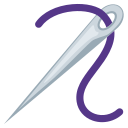 Twitter (Twemoji 14.0)  🪡  Sewing Needle Emoji