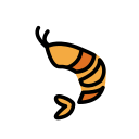 OpenMoji 13.1  🦐  Shrimp Emoji