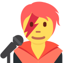 Twitter (Twemoji 14.0)  🧑‍🎤  Singer Emoji