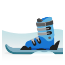 Google (Android 12L)  🎿  Skis Emoji
