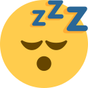 Twitter (Twemoji 14.0)  😴  Sleeping Face Emoji
