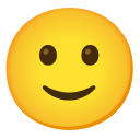 Google (Android 12L)  🙂  Slightly Smiling Face Emoji