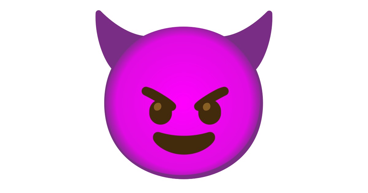 😈  Smiling Face With Horns