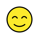 OpenMoji 13.1  😊  Smiling Face With Smiling Eyes Emoji