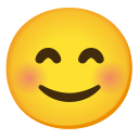 Google (Android 12L)  😊  Smiling Face With Smiling Eyes Emoji