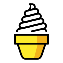 OpenMoji 13.1  🍦  Soft Ice Cream Emoji