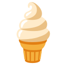 Google (Android 12L)  🍦  Soft Ice Cream Emoji