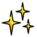 OpenMoji 13.1  ✨  Sparkles Emoji