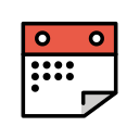 OpenMoji 13.1  🗓️  Spiral Calendar Emoji