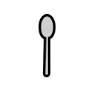 OpenMoji 13.1  🥄  Spoon Emoji