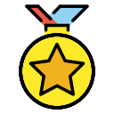 OpenMoji 13.1  🏅  Sports Medal Emoji