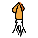 OpenMoji 13.1  🦑  Squid Emoji