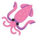 Google (Android 12L)  🦑  Squid Emoji