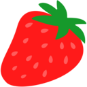 Mozilla (FxEmojis v1.7.9)  🍓  Strawberry Emoji