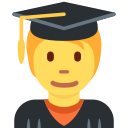Twitter (Twemoji 14.0)  🧑‍🎓  Student Emoji