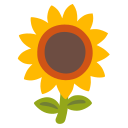 Google (Android 12L)  🌻  Sunflower Emoji