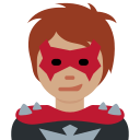 Twitter (Twemoji 14.0)  🦹🏽  Supervillain: Medium Skin Tone Emoji