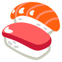 Google (Android 12L)  🍣  Sushi Emoji
