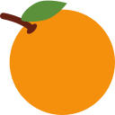 Twitter (Twemoji 14.0)  🍊  Tangerine Emoji